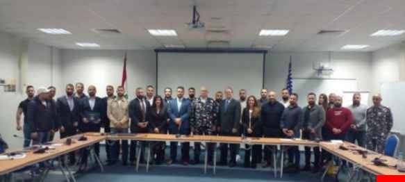 تخريج 22 ضابطاً وعنصراً وعدد من القضاة
شاركوا في دورة في معهد قوى الأمن - عرمون