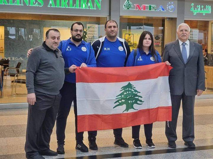 وفد الاتحاد اللبناني للشطرنج في الرياض