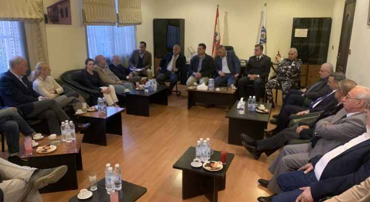 وفد برلماني إسباني زار النبطية: الهدف
توثيق الصداقة وتوطيد العلاقات بين البلدين