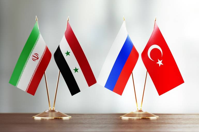 روسيا تعلن تنسيقها اللقاء الرباعي بين مسؤولين أتراك وسوريين وإيرانيين