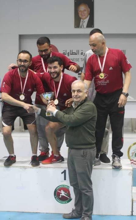 الطاولة : المعني صيدا بطل لبنان
لفرق الرجال للدرجة الثانية