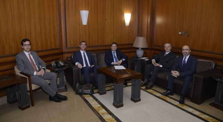 كنعان وعدوان التقيا وفد صندوق النقد الدولي:
الرئاسة المدخل لإعادة تكوين المؤسسات واستعادة الثقة