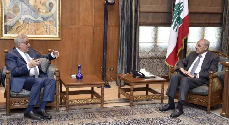 بري دعا اللجان النيابيّة
الى جلسة مشتركة الاثنين