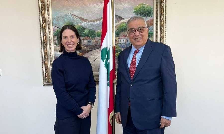 بوحبيب التقى ممثلة الأمم
المتحدة للمرأة في لبنان
