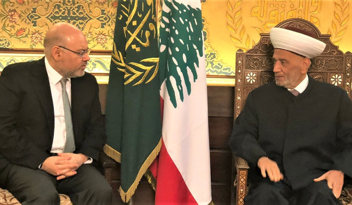 دريان بحث مع سلام مقام مجلس الوزراء
الأبيض: قرار المجلس عن التوقيت حكيم