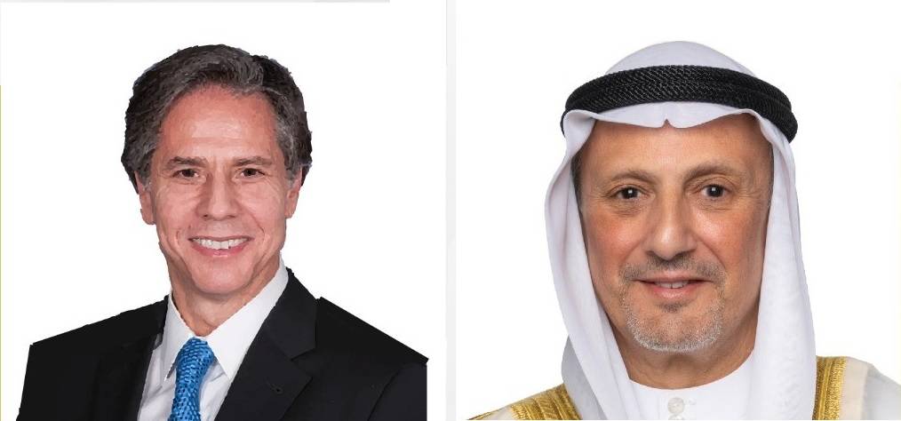 وزير الخارجية الكويتي وبلينكن يبحثان الأوضاع الأمنية في المنطقة