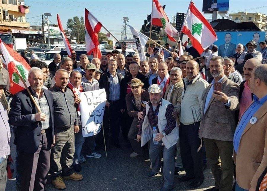 حراك العسكريين المتقاعدين: إعتصام الخميس ستليه سلسلة اعتصامات يعلن عنها لاحقا