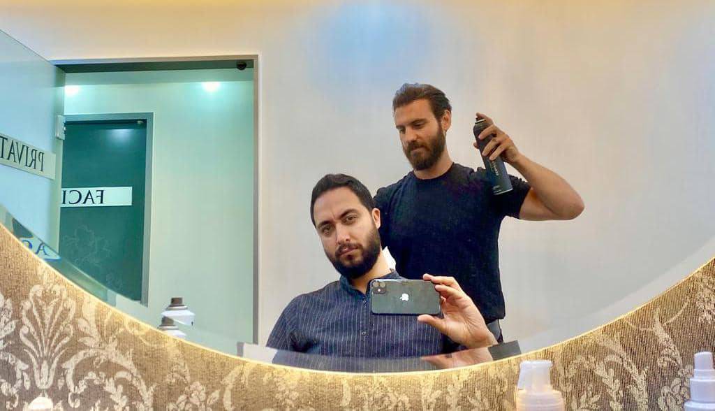 بلال علي ..مزين المشاهير وجوهرة التجميل