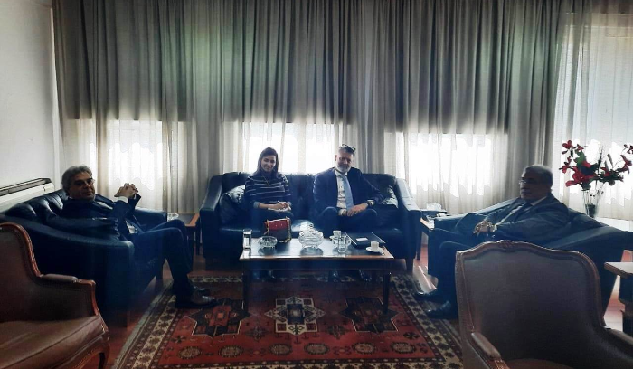 الخوري عرض مع سفير الدنمارك
شؤوناً ذات اهتمام مشترك