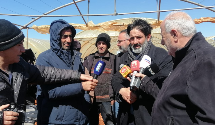 اتحاد النقابات الزراعية طالب

التعويض على المزارعين المتضررين