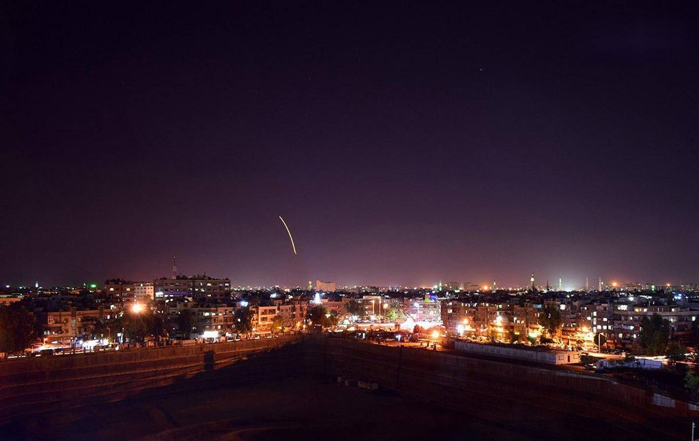 عدوان إسرائيلي على دمشق