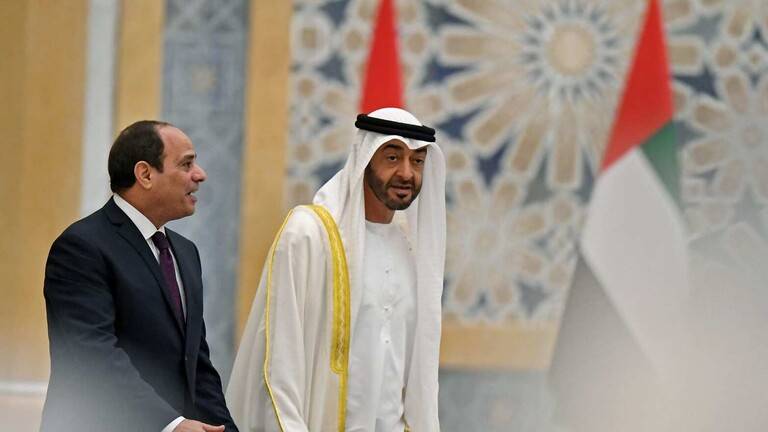 السيسي يهاتف رئيس الإمارات