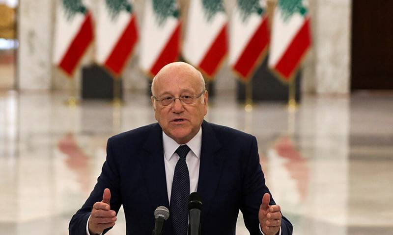 ميقاتي:  اقتحام قوات الاحتلال الاسرائيلية للمسجد الاقصى اعتداء صارخا