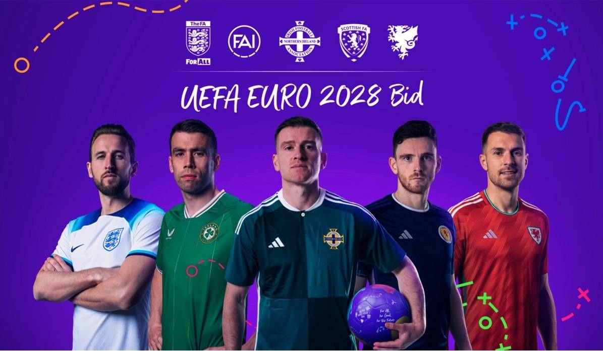 رسمياً.. ملف مشترك بين بريطانيا وأيرلندا لاستضافة كأس أوروبا 2028