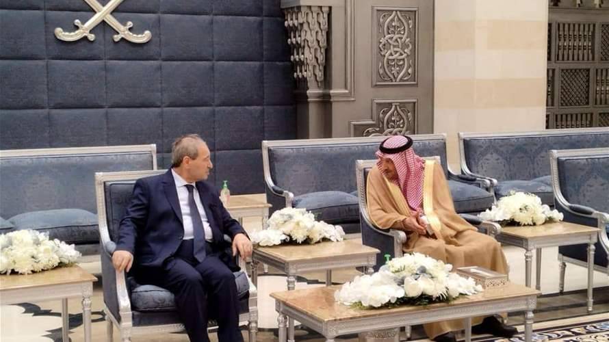 وزير الخارجية السوري يصل إلى السعودية في أول زيارة منذ 12 عاما