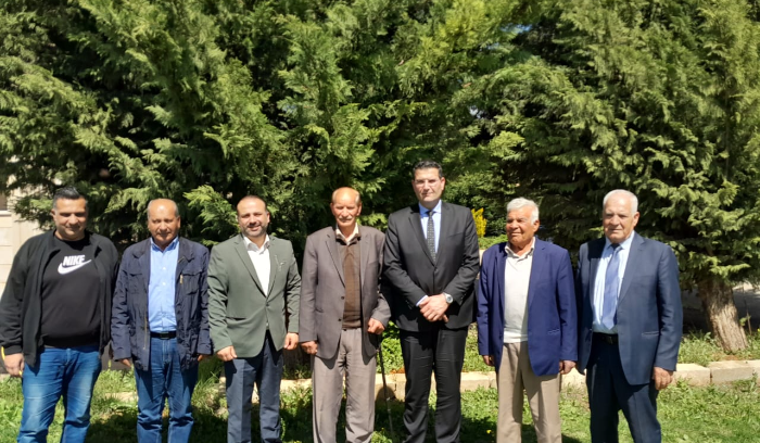 الحاج حسن عرض تحضيرات المؤتمر الزراعي