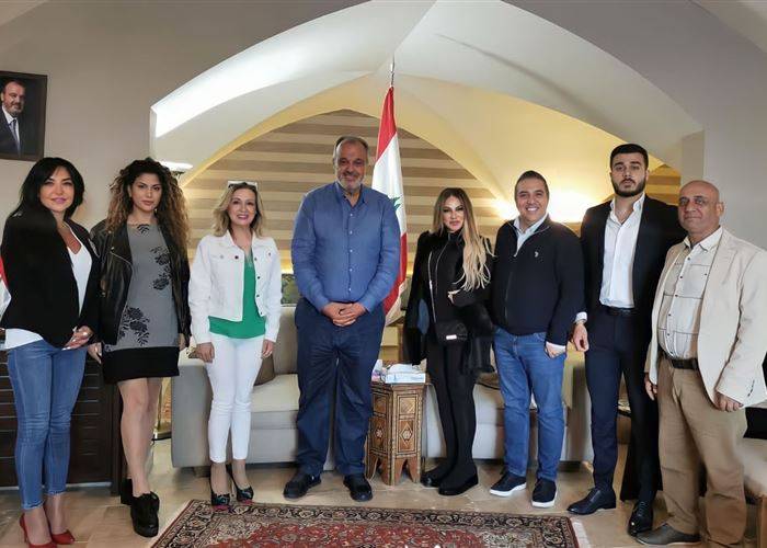 النائب جورج عقيص يبحث مشاريع شبابية مع نادي روتاري زحلة كابيتول