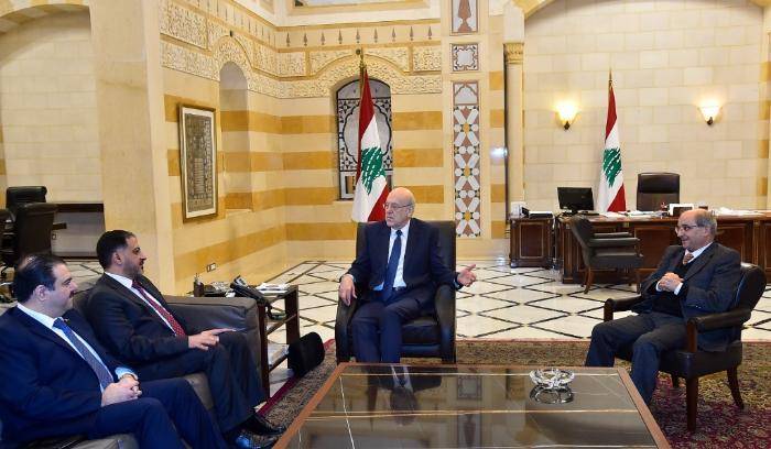كلاّس ونظيره العراقي عرضا لبري وميقاتي لاعلان "بيروت عاصمة الشباب العربي"