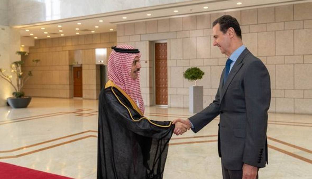 وزير الخارجية السعودي في دمشق للمرة الأولى منذ بدء النزاع