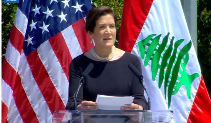 خلال إحياء الذكرى الـ 40 لتفجير السفارة الأميركيّة
شيا:الشعبان الأميركي واللبناني
يتمتعان بالإرادة لمواصلة التقدّم