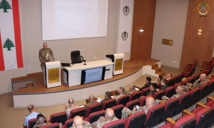 تعزيز التعاون الأكاديمي بين الجيش اللبناني والجيوش الصديقة
