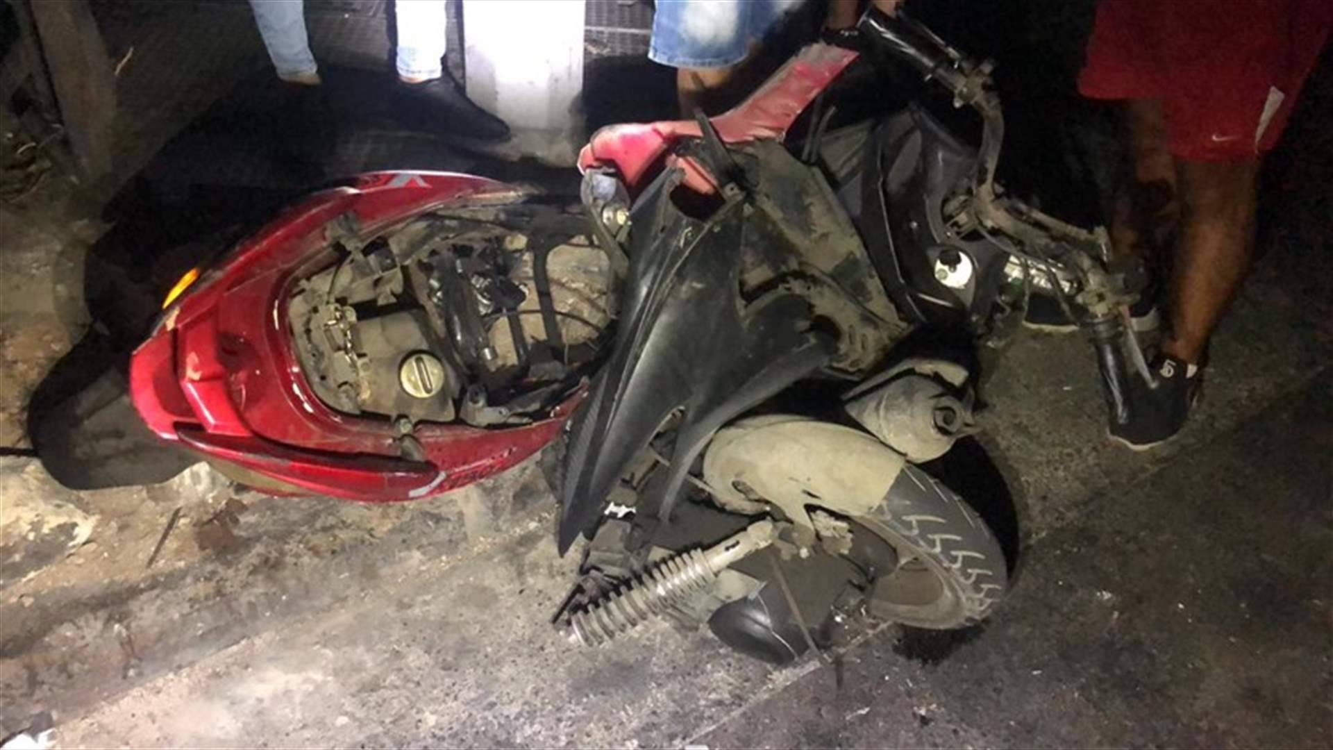 قتيلان بإنفجار قنبلة في درّاجة نارية في طرابلس