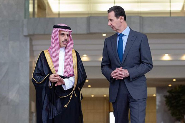 الاسد يبحث مع وزير الخارجية السعودي في الخطوات اللازمة لتحقيق تسوية سياسية شاملة للأزمة السورية