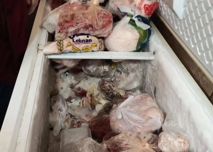 117 كلغ لحوم فاسدة في إحدى الملاحم ووزارة الاقتصاد تختمها بالشمع الأحمر