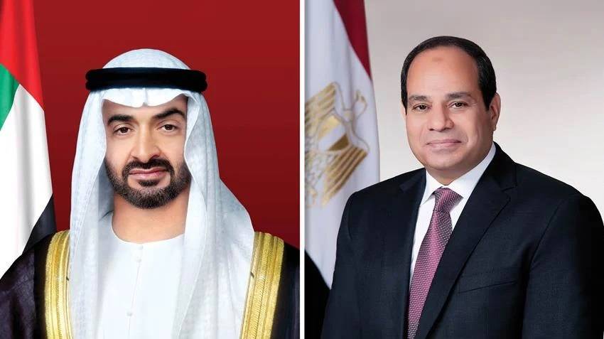 الوضع في السودان محور الاتصال الهاتفي بين السيسي وبن زايد