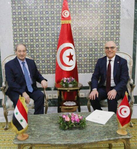 تونس وسوريا تتفقان على استئناف التعاون الاقتصادي والأمني
