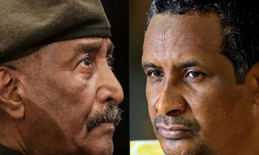 بلينكن يتصل بالبرهان وحميدتي ويدعوهما للإلتزام بـ "هدنة العيد"