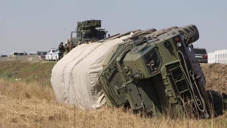 جندي روسي مخمور يتسبب بانقلاب منظومة S-400 تقدر بـ160 مليون دولار