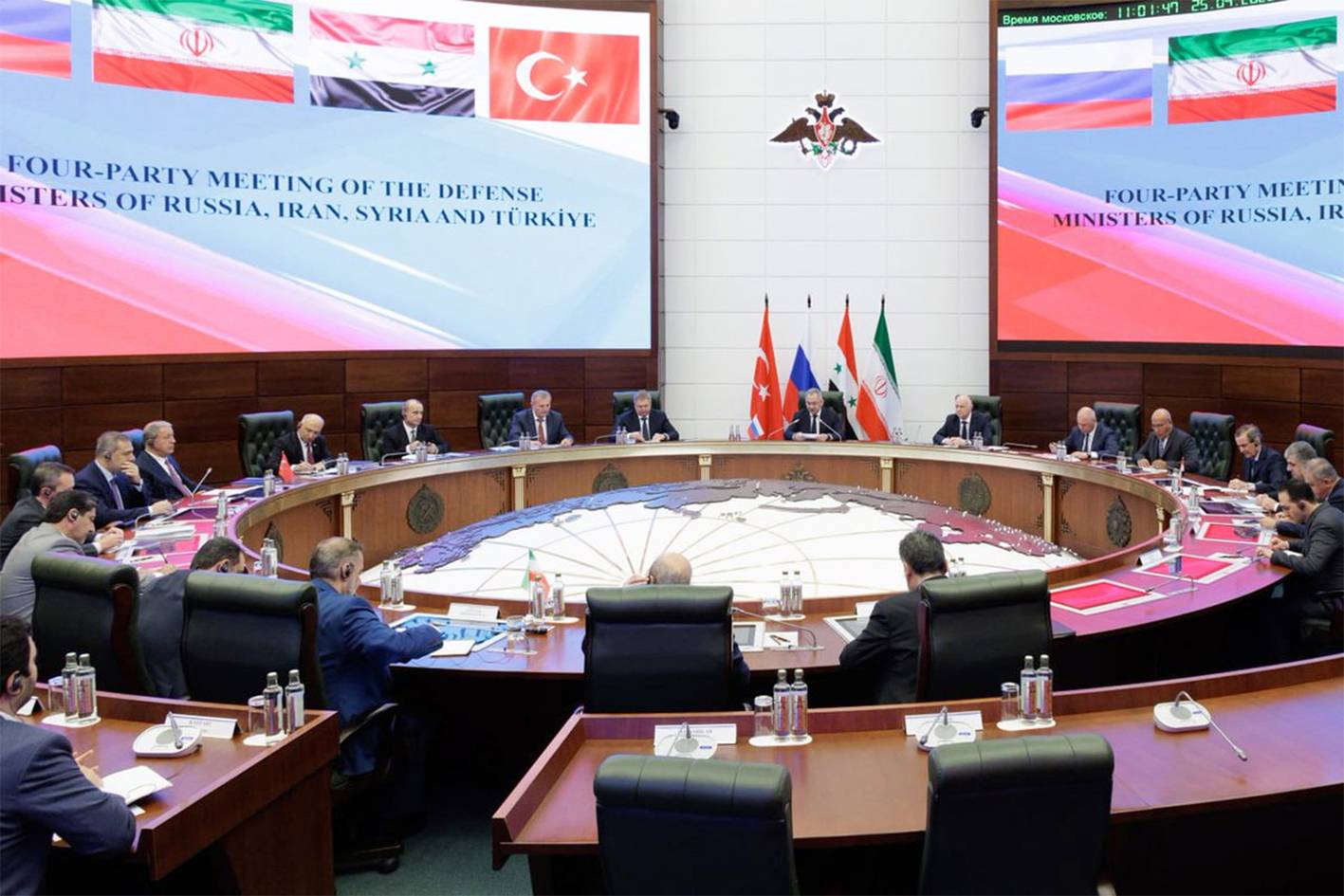 روسيا وتركيا وإيران ودمشق: بحثنا تعزيز الأمن ومُكافحة الإرهاب في سوريا
