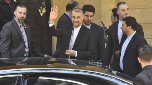 هؤلاء لبّوا دعوة اللقاء مع عبد اللهيان.. فمن غاب؟
