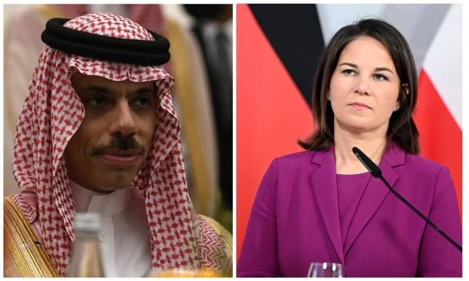 بن فرحان يبحث مع نظيرته الألمانية التطورات في السودان