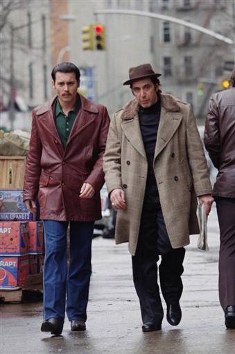 جوني ديب وآل باتشينو يجتمعان بعد مرور أكثر من 25 عام على فيلمهما Donnie Brasco