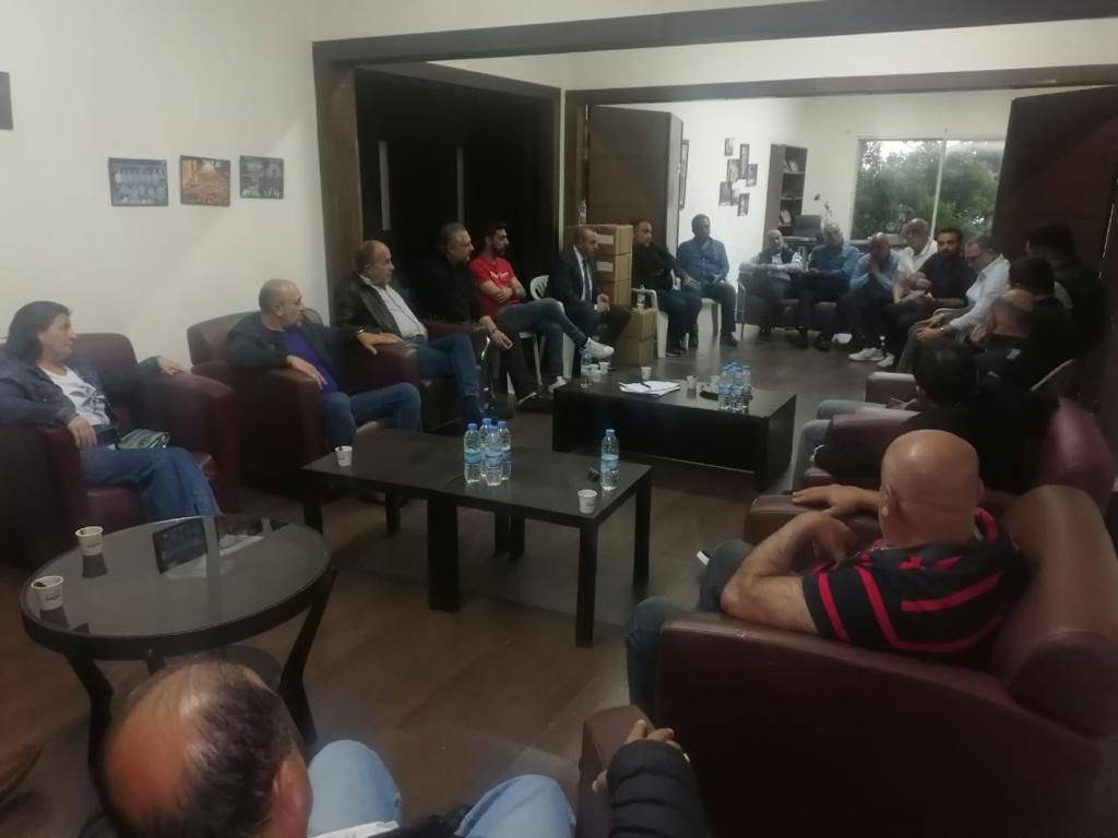اجتماع لأندية قضاء جبيل
بدعوة من رئيس نادي عمشيت