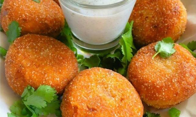 طريقة تحضير كروكيت القريدس والبطاطا