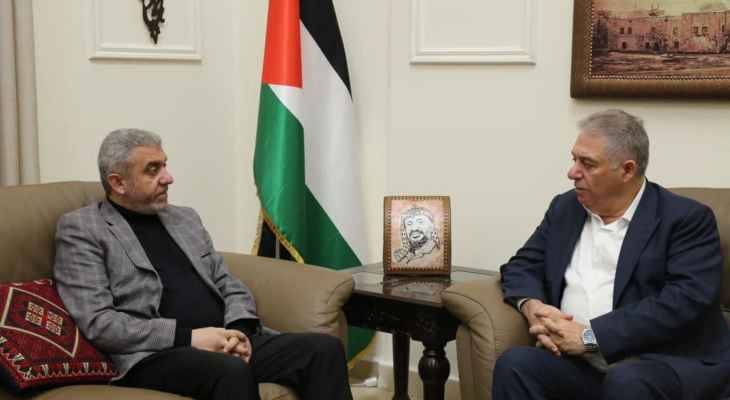 دبور التقى بيرم: نؤكد استمرار التنسيق 
والتعاون الفلسطيني- اللبناني وتعزيزه