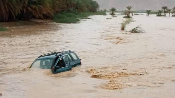 بالفيديو- سيول جارفة في السعودية