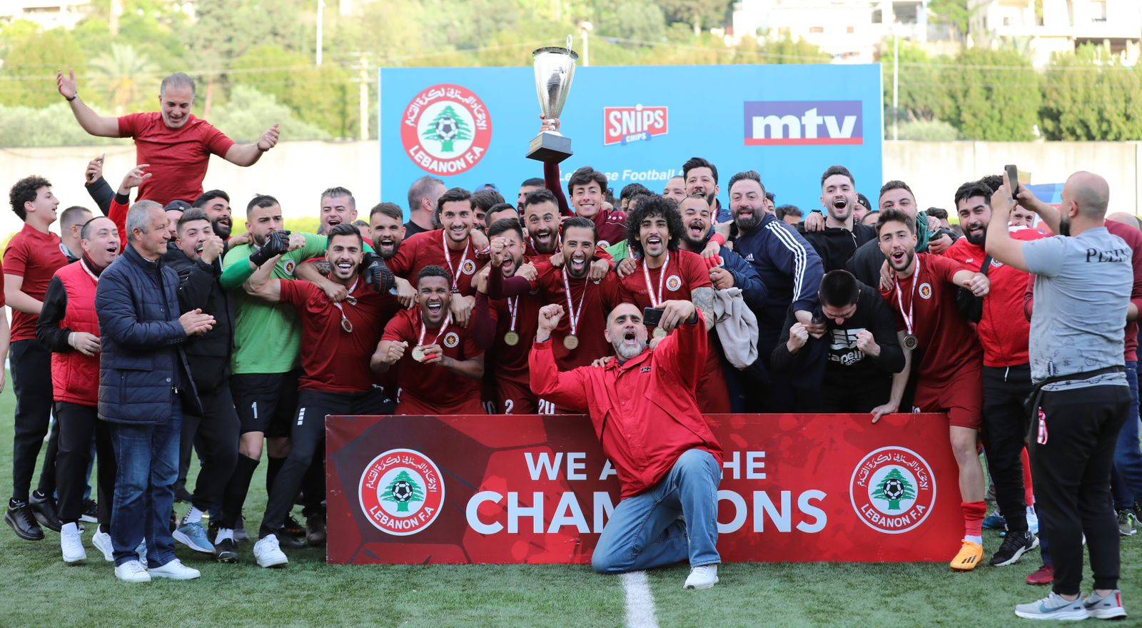 كأس لبنان في كرة القدم :
النجمة يحرز اللقب على حساب العهد