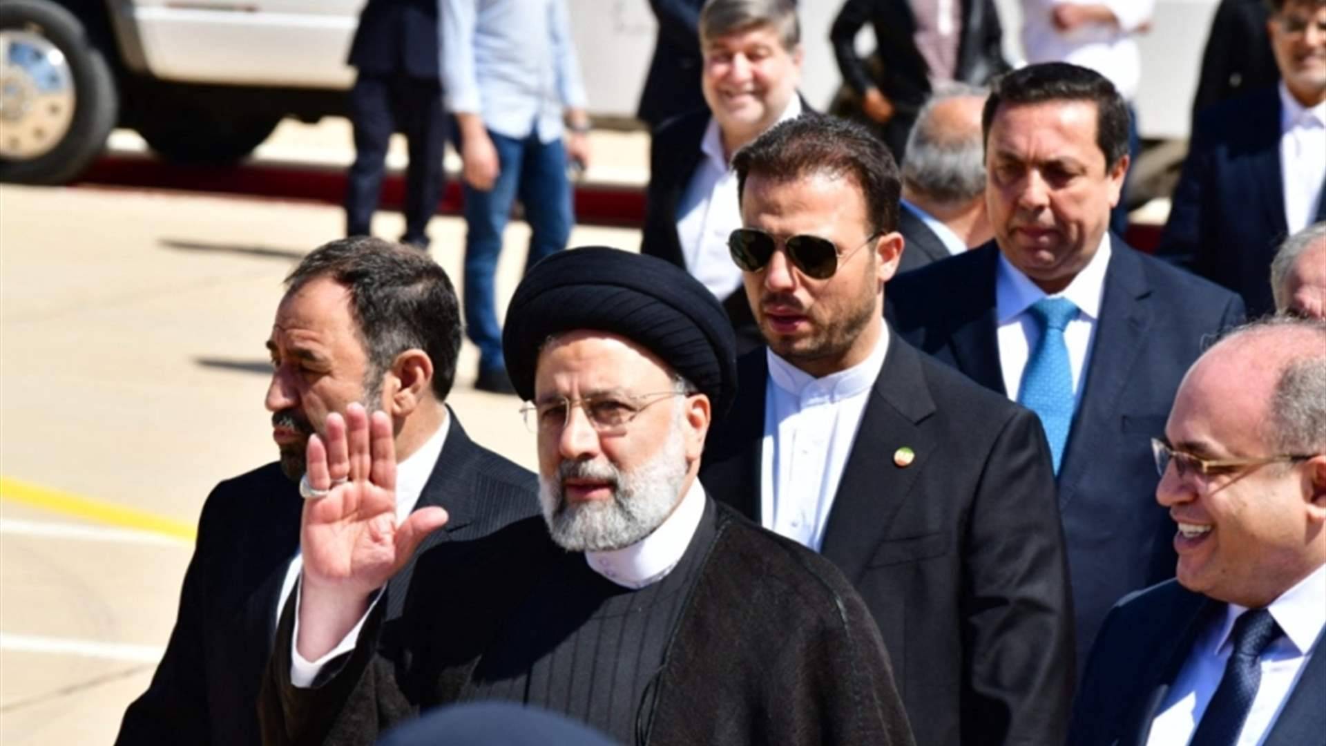لليوم الثاني من زيارته.. رئيسي يواصل محادثاته في دمشق