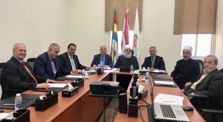 المجلس المذهبي للموحّدين الدروز استنكر
أجواء التحريض والتوتير السياسي والمذهبي