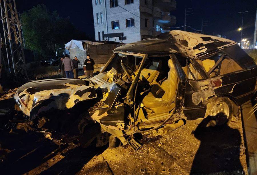 بالصورة- حادث سير "مروّع" على طريق عام ابلح