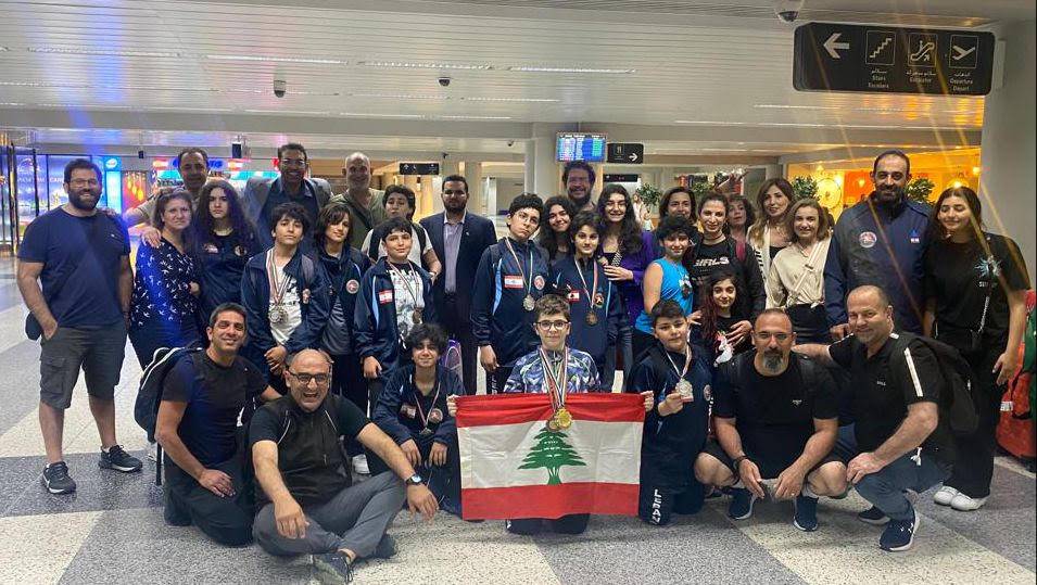 بطولة غرب آسيا للمبارزة
9 ميداليات ملوّنة للبنان