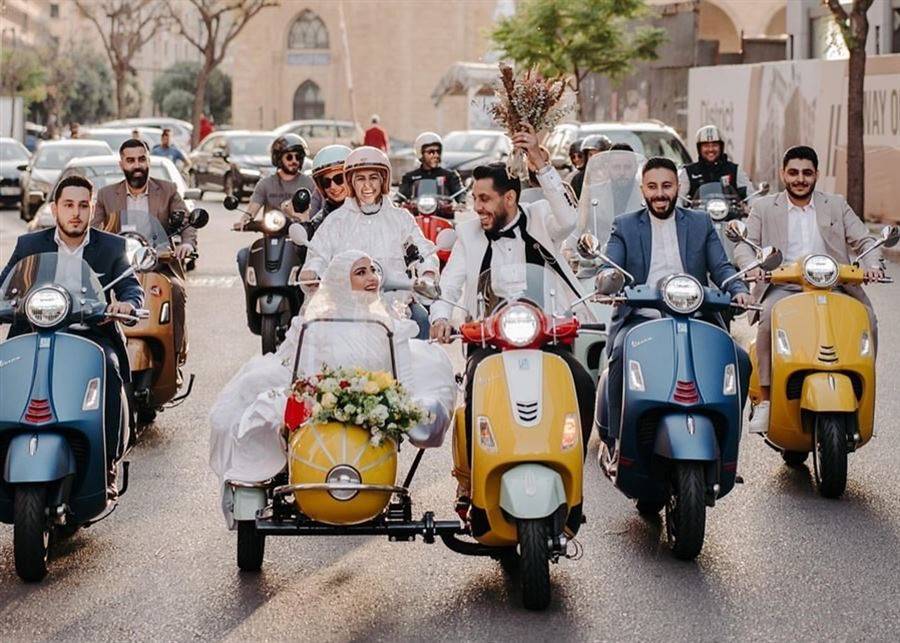 سرّ الجمال بالإختلاف... زفاف ثنائي لبناني على الدراجة الناريّة
تحدٍّ للعادات المجتمعيّة «الخاطئة»... وخروج من «سجن التقاليد»