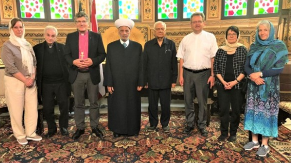 دريان بحث مع وفد كنسي إنجيلي
تعزيز العلاقات الإسلاميّة- المسيحيّة
