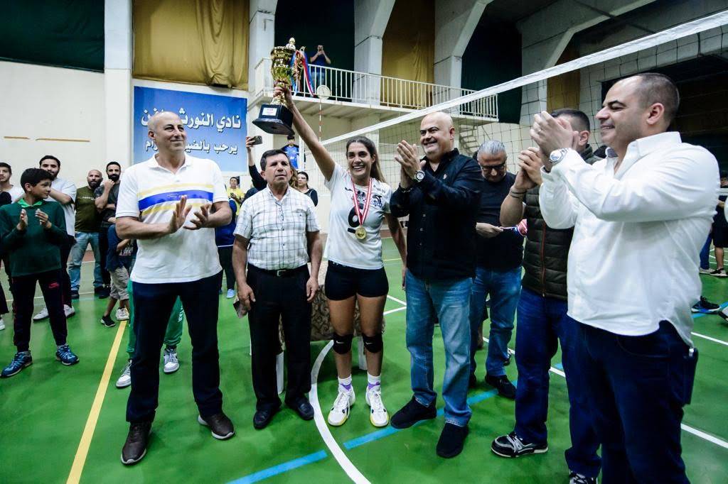 الكرة الطائرة: سيدات نادي بيبلوس
أهدين قضاء جبيل اول لقب بعد ١٨ سنة