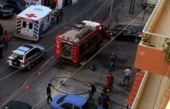 إخماد حريق داخل شقة في صربا