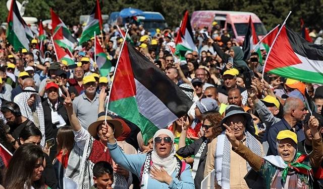 الفلسطينيون يحيون ذكرى النكبة الـ75